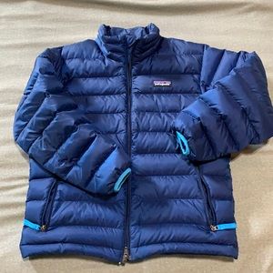 Patagonia kids boys down puff jacket sz small